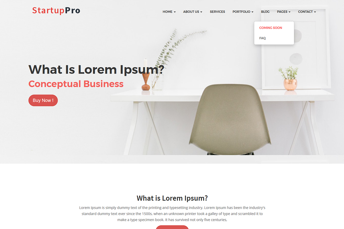 StartupPro - Multipurpose WP Theme in WordPress Business Themes - product preview 8