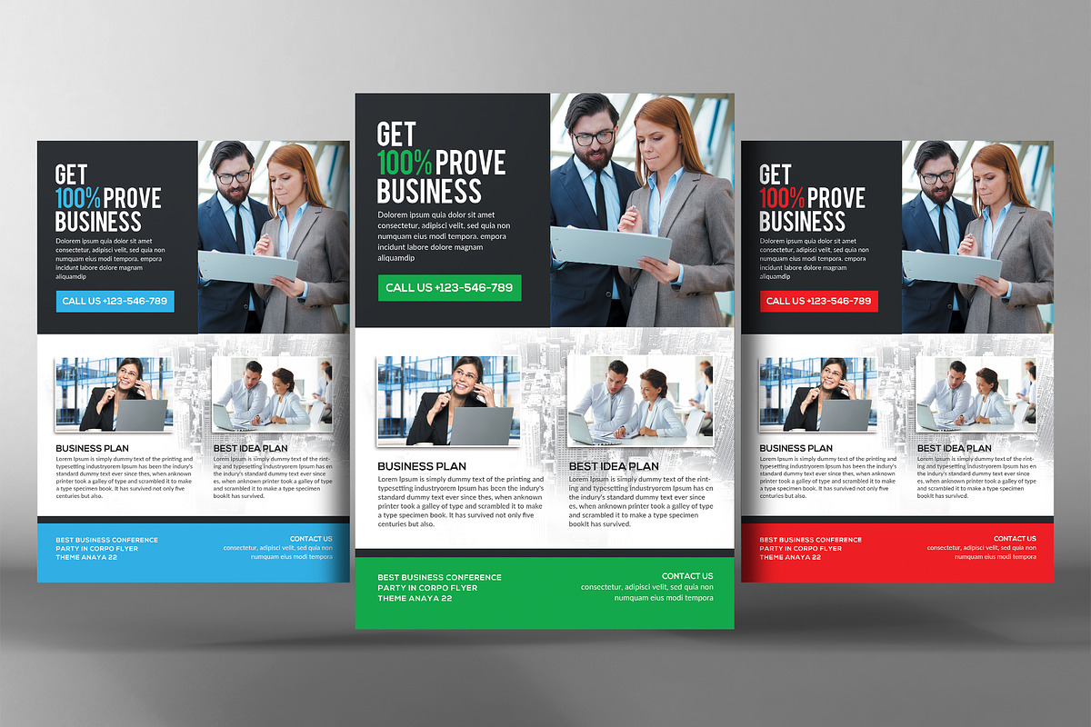 Contractor Flyer Template in Flyer Templates - product preview 8