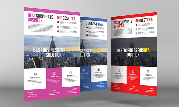 Contractor Flyer Templates in Flyer Templates - product preview 2