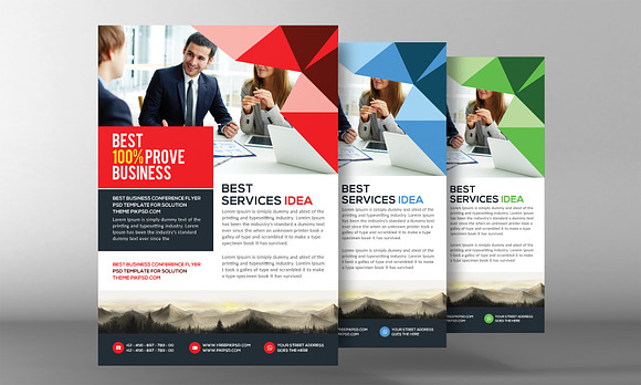 Corporate Agency Flyer Ads in Flyer Templates - product preview 1