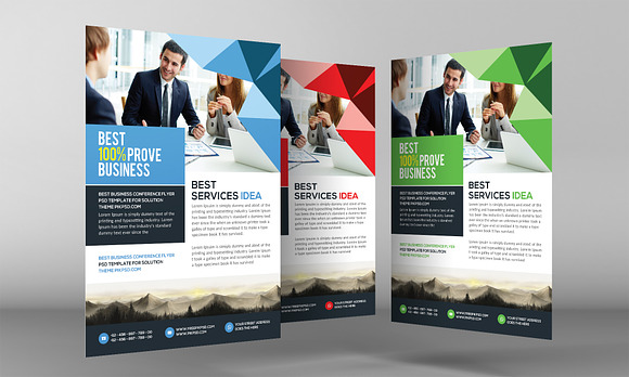 Corporate Agency Flyer Ads in Flyer Templates - product preview 2