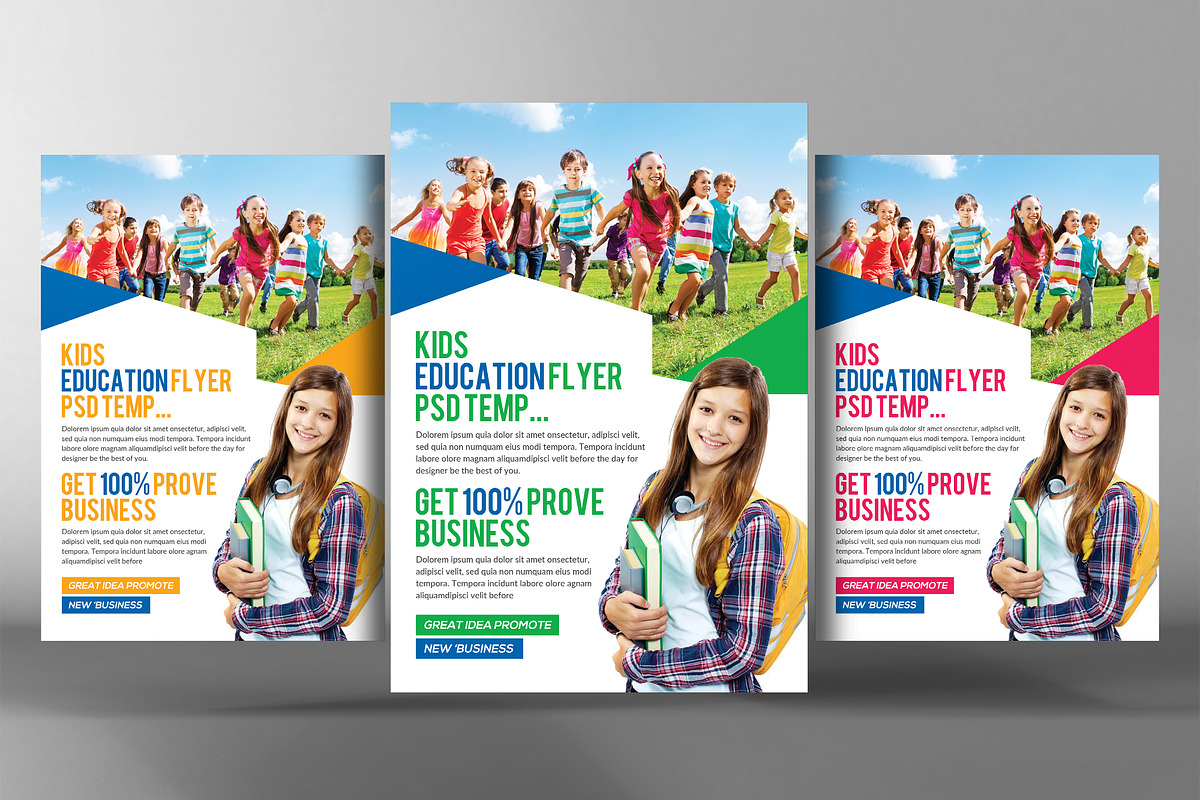 Education Foundation & School Flyer in Flyer Templates - product preview 8