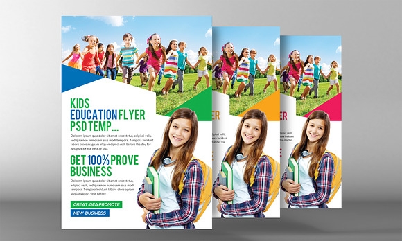 Education Foundation & School Flyer in Flyer Templates - product preview 1