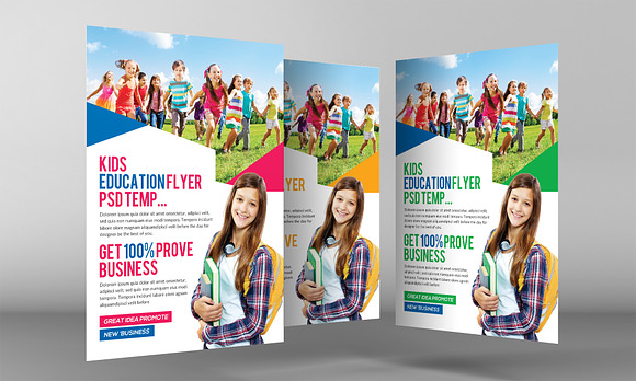 Education Foundation & School Flyer in Flyer Templates - product preview 2