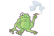 Smoking Frog