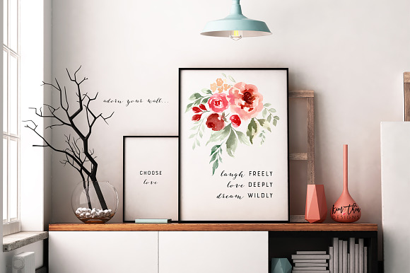 Vintage Red and Peach in Illustrations - product preview 8