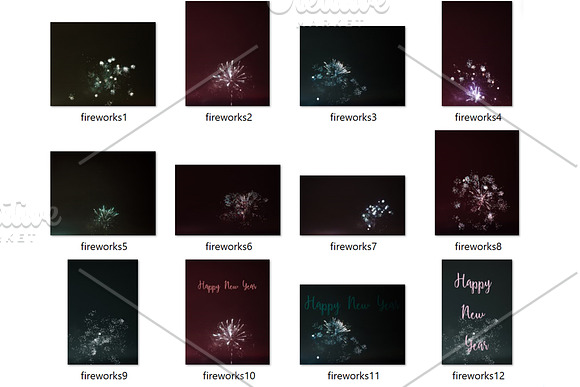 Fireworks photo bundle in Product Mockups - product preview 5