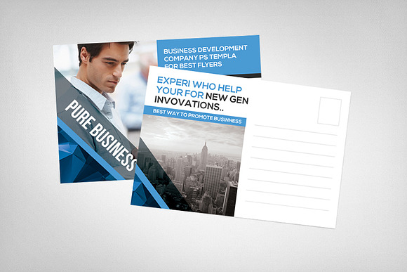 Business Postcard Psd Template in Postcard Templates - product preview 1