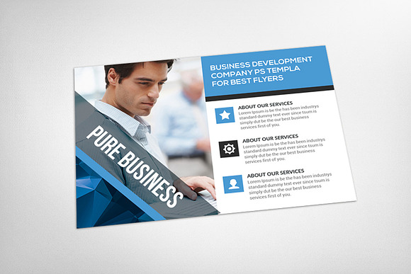 Business Postcard Psd Template in Postcard Templates - product preview 2