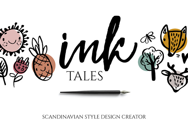 Scandinavian ink design creator