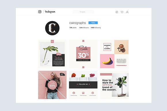 Gravity Instagram Pack in Instagram Templates - product preview 6