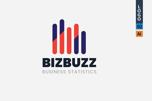Business Analytics Logo Design 02