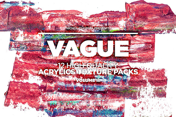 Vague III: 12 Acrylics Textures in Textures - product preview 2