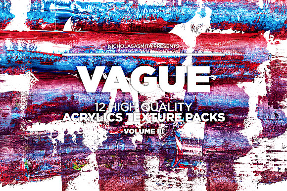 Vague III: 12 Acrylics Textures in Textures - product preview 4