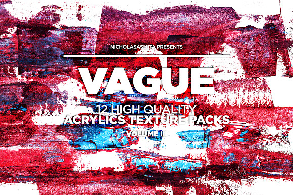 Vague III: 12 Acrylics Textures in Textures - product preview 10
