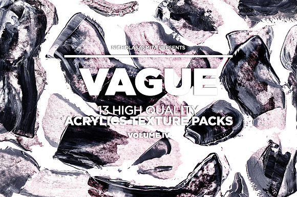 Vague IV: 13 Acrylics Textures in Textures - product preview 4
