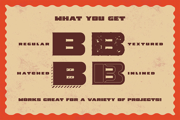 Barry | 4 Font Styles in Slab Serif Fonts - product preview 1