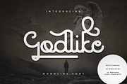 Godlike font + Logo Templates -30%