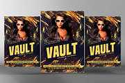 Vault Mix Party Flyer