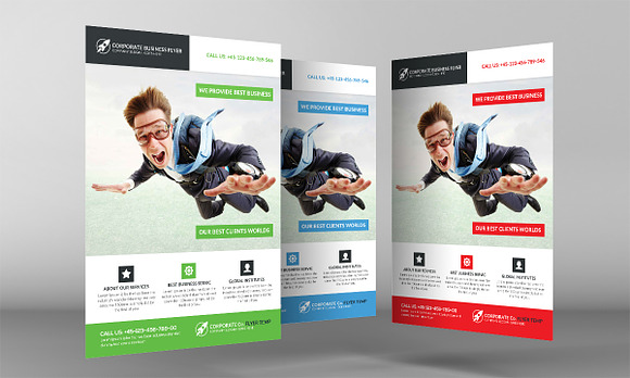 Business Flyer Format in Flyer Templates - product preview 2