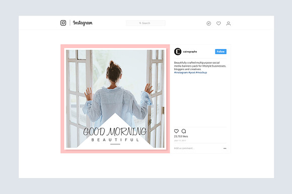 SINBAD Social Media Pack in Social Media Templates - product preview 4