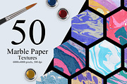 50 Marble Paper Textures