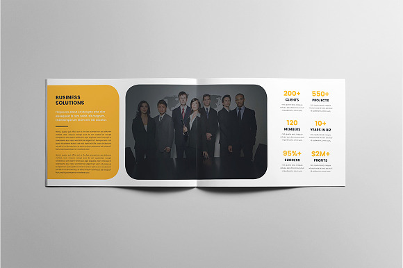 Company Profile / Landscape in Brochure Templates - product preview 4
