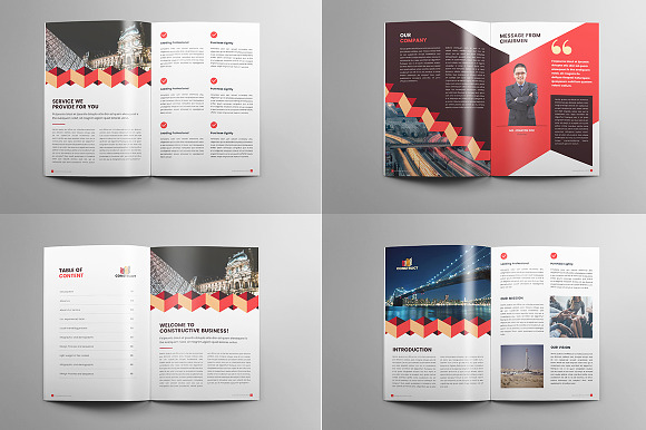 Construction Business Brochure in Brochure Templates - product preview 1