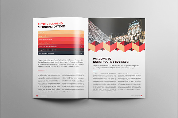 Construction Business Brochure in Brochure Templates - product preview 2