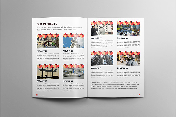 Construction Business Brochure in Brochure Templates - product preview 4