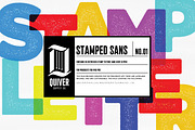 Procreate Stamped Sans Letter Brush