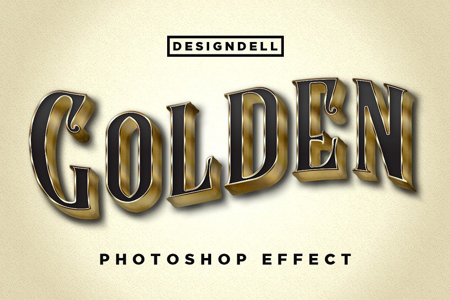Golden Photoshop Effect in Photoshop Layer Styles - product preview 8