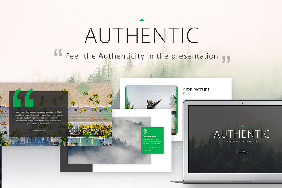 Authentic - Powerpoint Template in PowerPoint Templates - product preview 8
