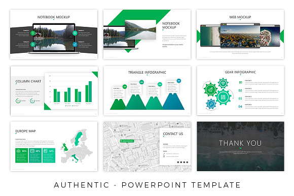 Authentic - Powerpoint Template in PowerPoint Templates - product preview 5