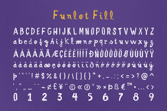 Funlet Typeface in Display Fonts - product preview 3