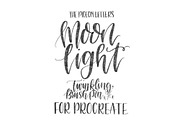Procreate Sparkly Lettering Brush