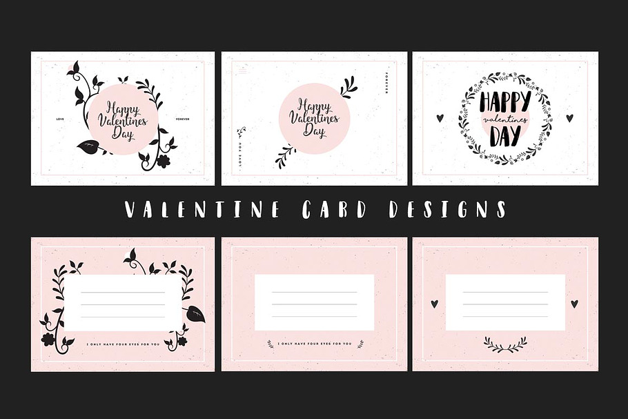 Valentine Card Design in Postcard Templates - product preview 8