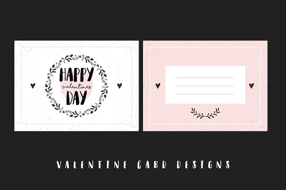 Valentine Card Design in Postcard Templates - product preview 1