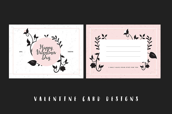 Valentine Card Design in Postcard Templates - product preview 2