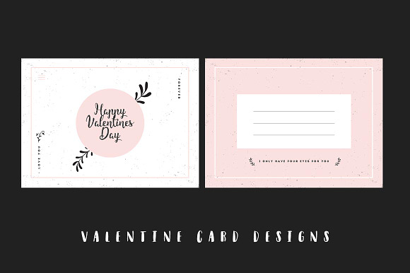 Valentine Card Design in Postcard Templates - product preview 3
