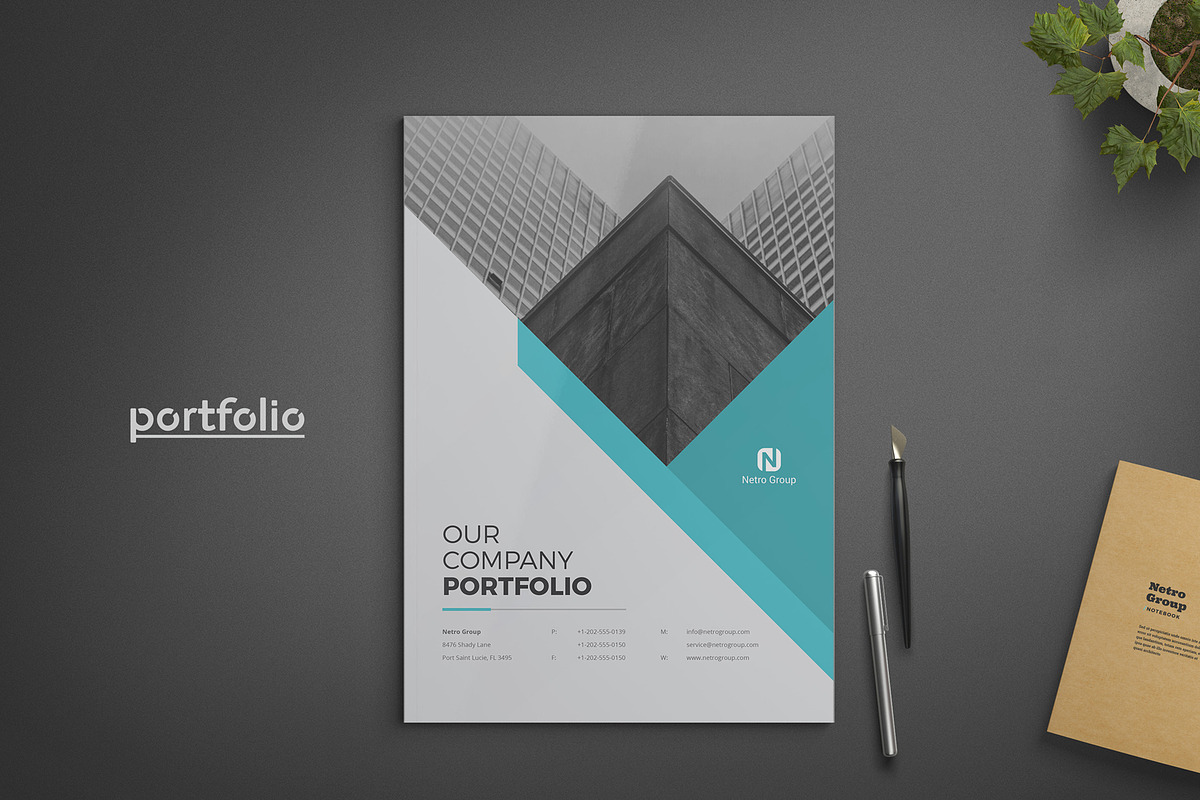 Company Portfolio in Brochure Templates - product preview 8