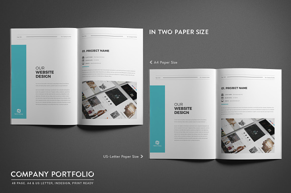 Company Portfolio in Brochure Templates - product preview 1
