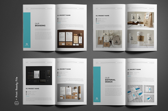 Company Portfolio in Brochure Templates - product preview 3