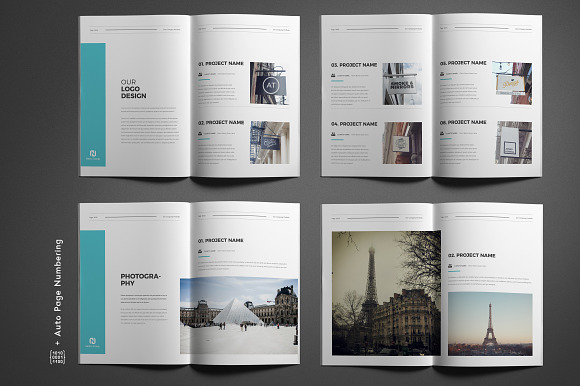 Company Portfolio in Brochure Templates - product preview 5