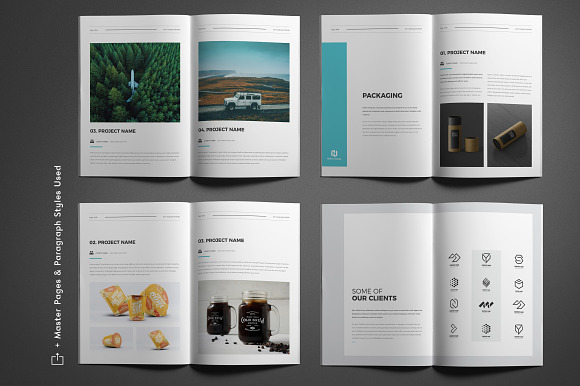 Company Portfolio in Brochure Templates - product preview 6