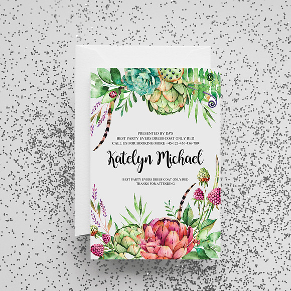 Bridal Shower Invitation in Wedding Templates - product preview 3