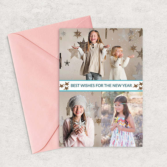 Merry Christmas Invitation Card in Postcard Templates - product preview 1