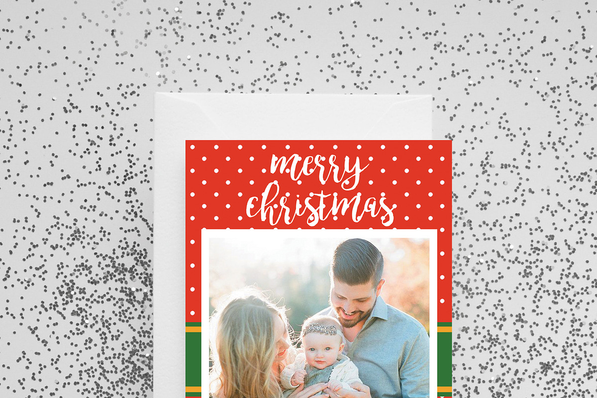 Merry Christmas Invites & Flyers in Postcard Templates - product preview 8