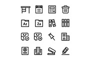Document, Office Icons Pack 3