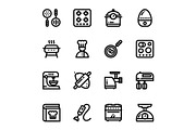 Restaurant, Cooking Icons Pack 3